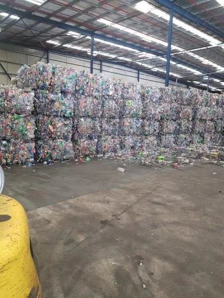 Baled feedstock